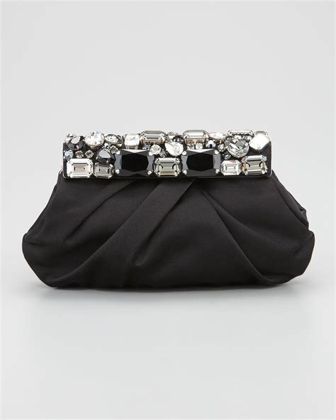 prada black satin evening bag|prada latest handbags.